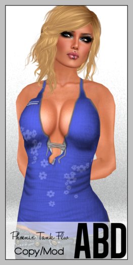 ABD :: Phoenix Tank Flw :: Blue 