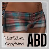 ABD :: Print Shorts Pink 