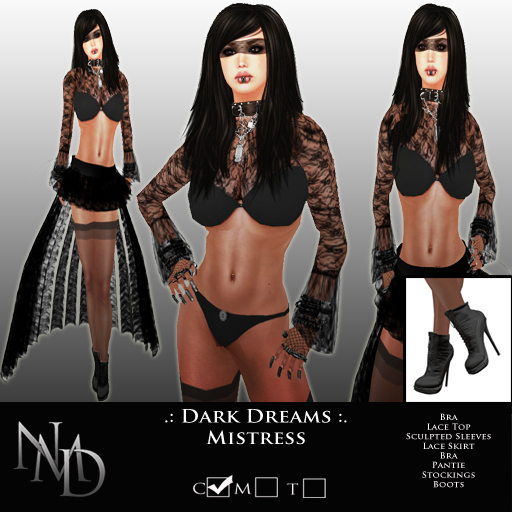 .:[NMD]:. Mistress Complete Outfit