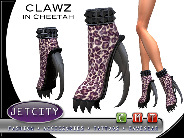 JETCITY BOOTS > Clawz - Cheetah