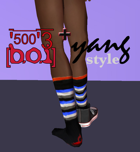 b.o.i-socks-redstripe 