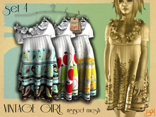 !gO! Vintage Girl Set 4