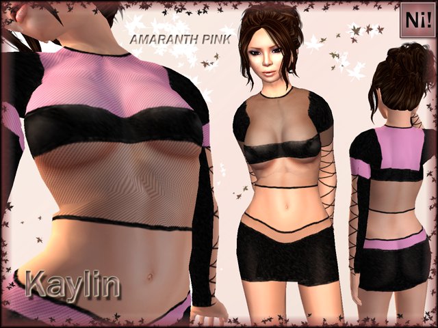 Ni! Kaylin -Amaranth pink- Outfit