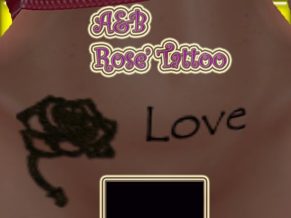 A&B- Rose' Tattoo