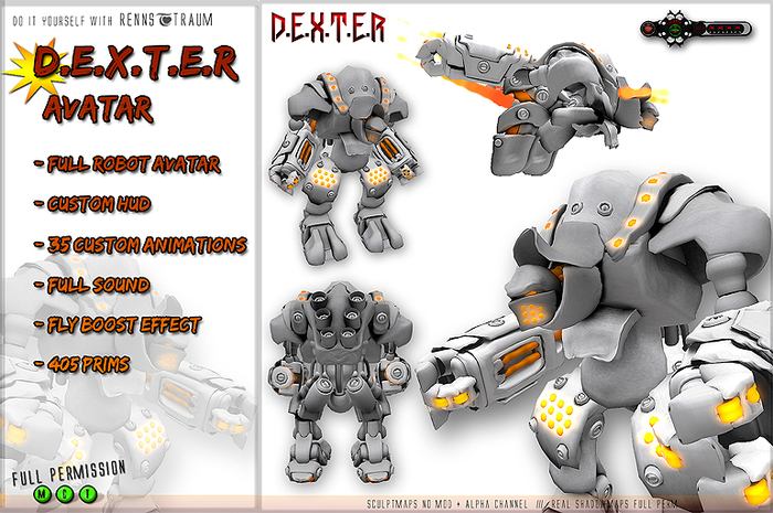 *TRAUM* D.E.X.T.E.R  *FullPerm* Avatar