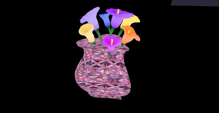 Flower display sculptys type 4 2