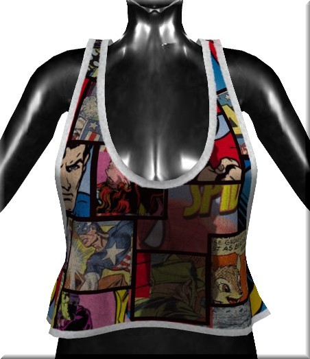 fllo amecomi  Loose Vest mesh