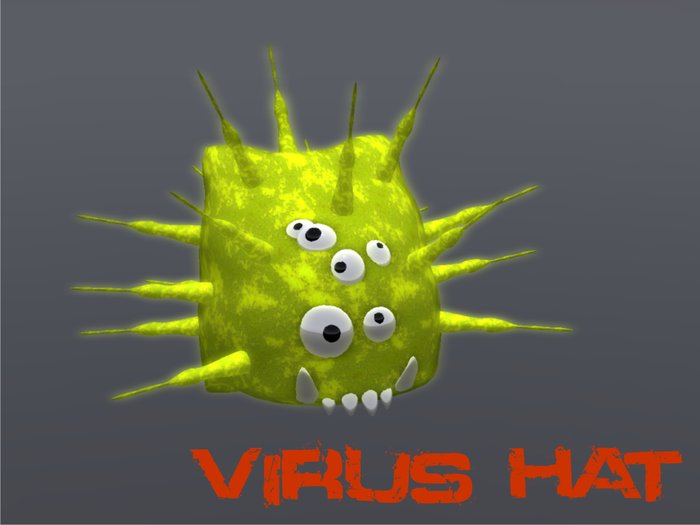 Virus Hat (Modify/Copy)