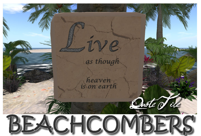 Beachcombers Wall Tile - Live