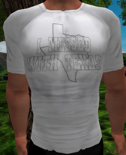 Messed with Texas white fatpack