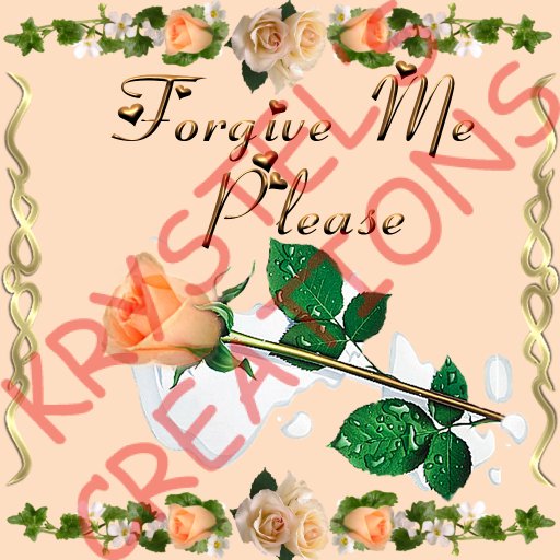 SS60 Forgive Me Please (Wear Me)