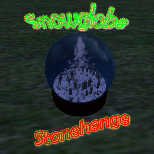 *Snowglobe Stonehenge*