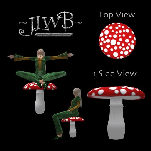 ~JLWB~ Mushroom Seat Multipack *REDUCED PRICE*