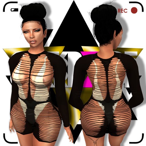 G A R B A G E - Slash Out Dress