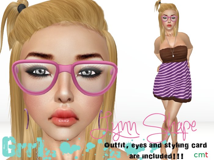 .+* Grrl *+.  LYNN  Shape *DEMO* [BOXED]