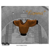 MoMo - Eanna Cropped Sweater Orange