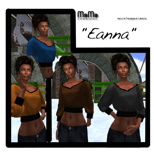 MoMo - Eanna Cropped Sweater Collection