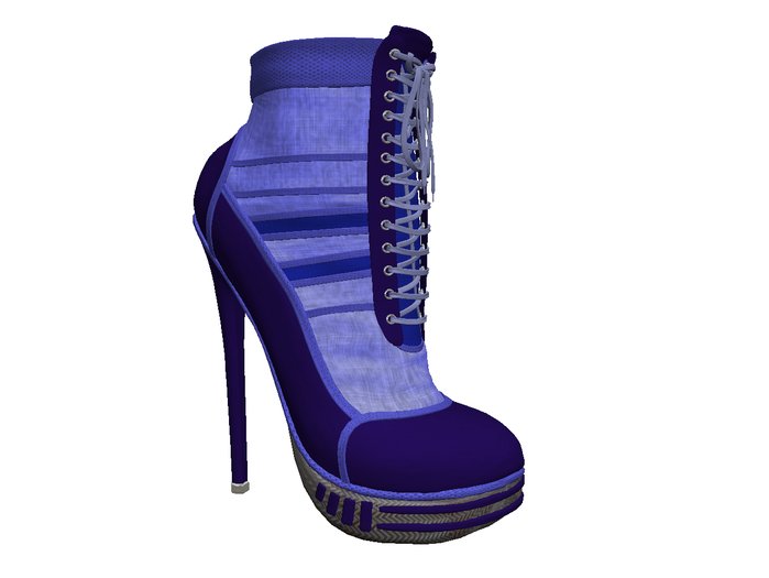 Full Spectrum color change high heeled sneakers