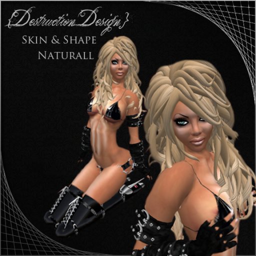***Destruction Design***Skin & Shape Naturall Box