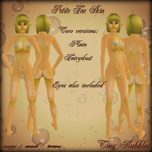 ~TB~ Tangerine Fae Skin Set