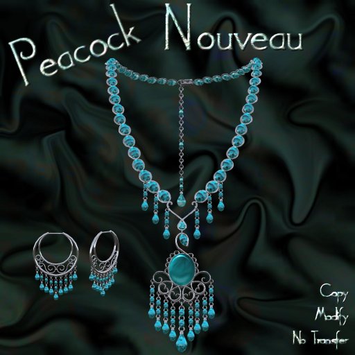 :*:CPD:*: Peacock Nouveau Set