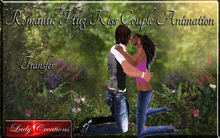 Lady Creations - Romantic Hug Kiss Couple Animation Transfer