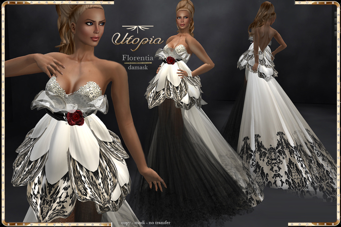 Utopia Florentia damask - Appliers Included!