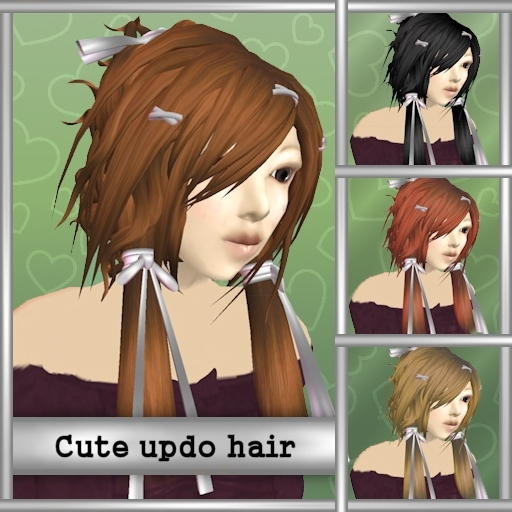 !Mingo! Cute updo hair