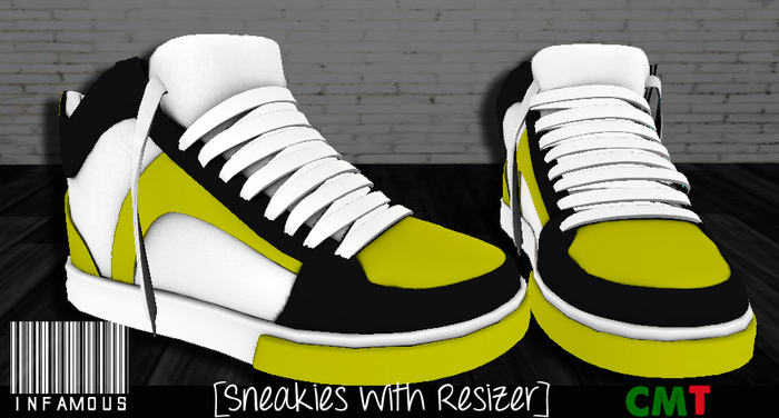 ::i*:: Sneakie (Black & Yellow)