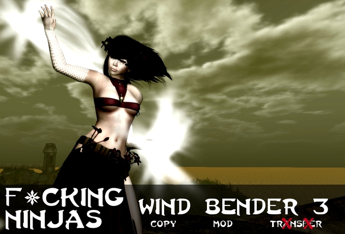 *FN* Wind Bender 3 Pose + Wind Element