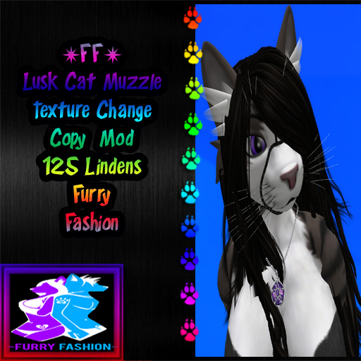 ~FF~ Lusk Cat Muzzle