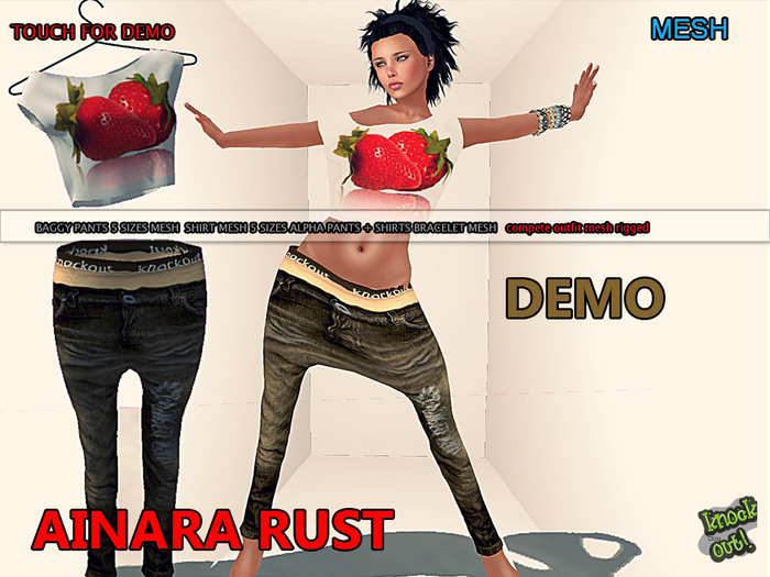 ..::Knockout!..:: AINARA RUST MESH 