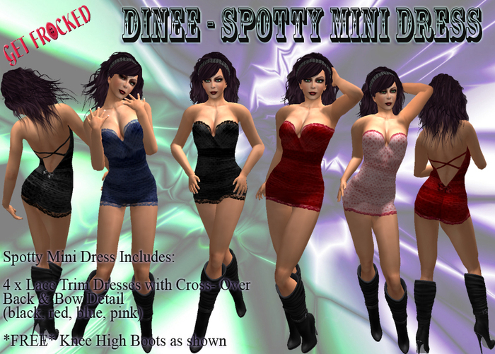 DINEE - Spotty Mini Dress