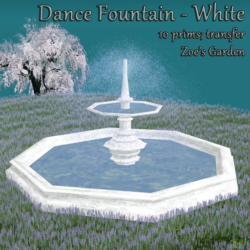 *ZG* Dance Fountain (White)