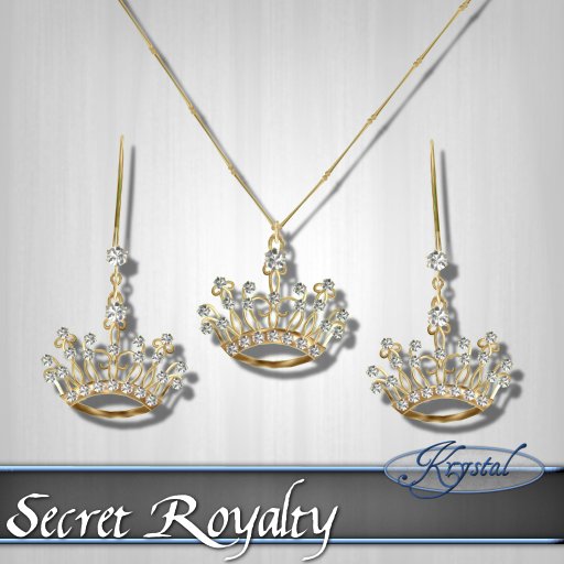 ::: Krystal ::: Secret Royalty Set - Gold