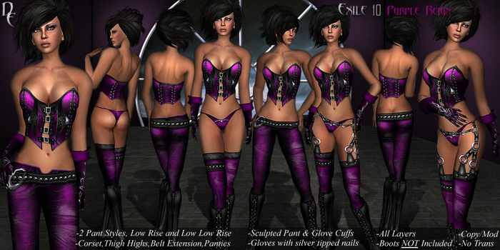 *DE Designs* Exile 10 - Purple Reign