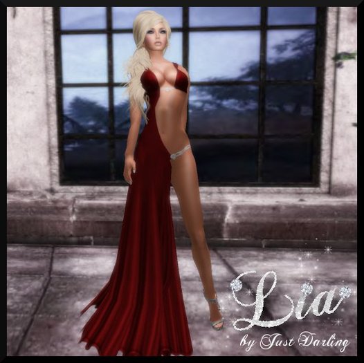Lia Gown- Red