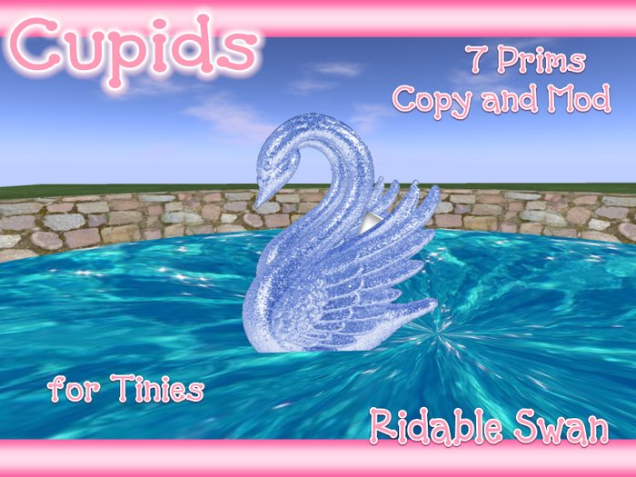 Swan Ride for Tinies (touch start) Blue