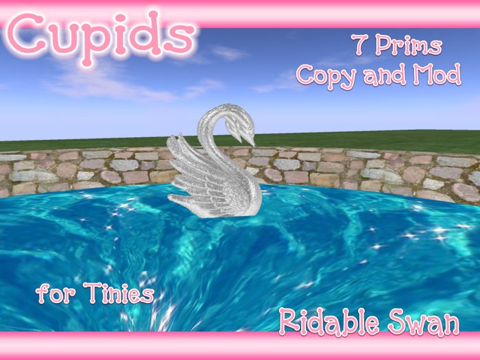 Swan Ride for Tinies (touch start) Silver