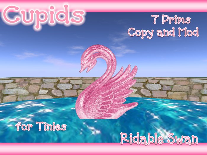 Swan Ride for Tinies (touch start) Pink