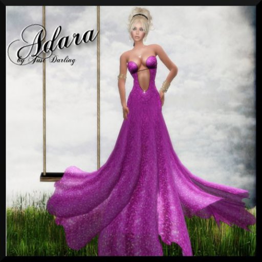 Adara Gown- Pink (Jewelry Included)