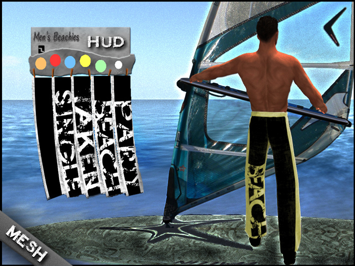 Mesh Men's Beachies [+HUD]