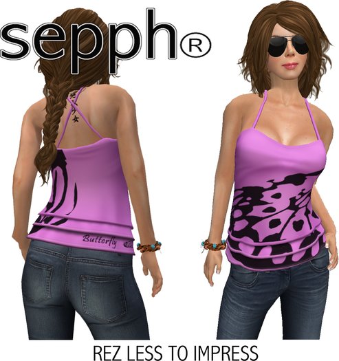 MESH. Tanktop SEPPH Pink Whatever  