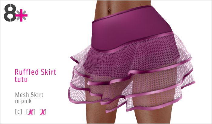 8+ // Ruffled Pink Tutu