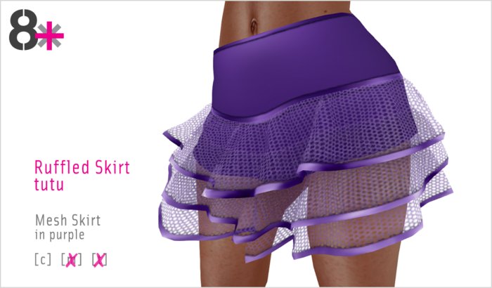 8+ // Ruffled Purple Tutu