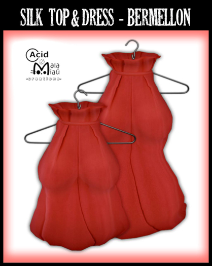 .:A&M:. Silk Top - Bermellon