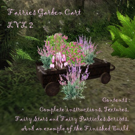 LVL2 - Fairies Garden Cart Class - Building Tutorial