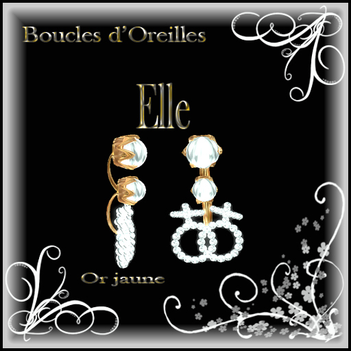 BOUCLES D OREILLES ELLE EARRINGS