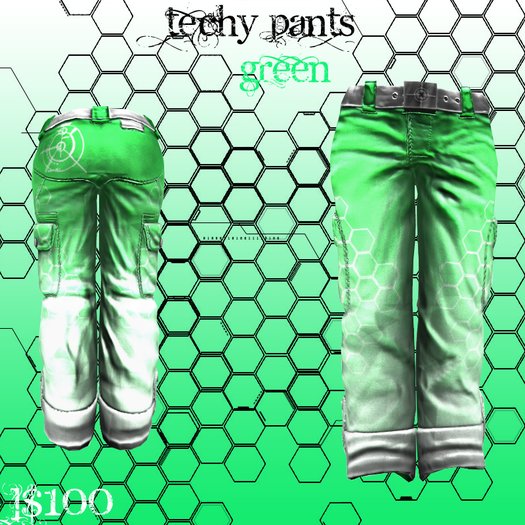 {EVE} Techy Pants Green