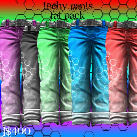 {EVE} Techy Pants -Fat Pack-